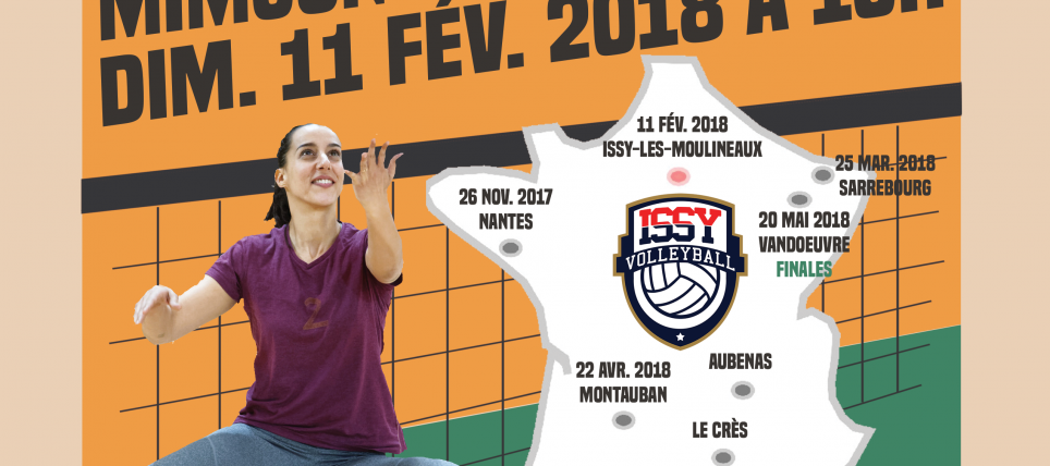 Volley assis : le Challenge France à Issy !